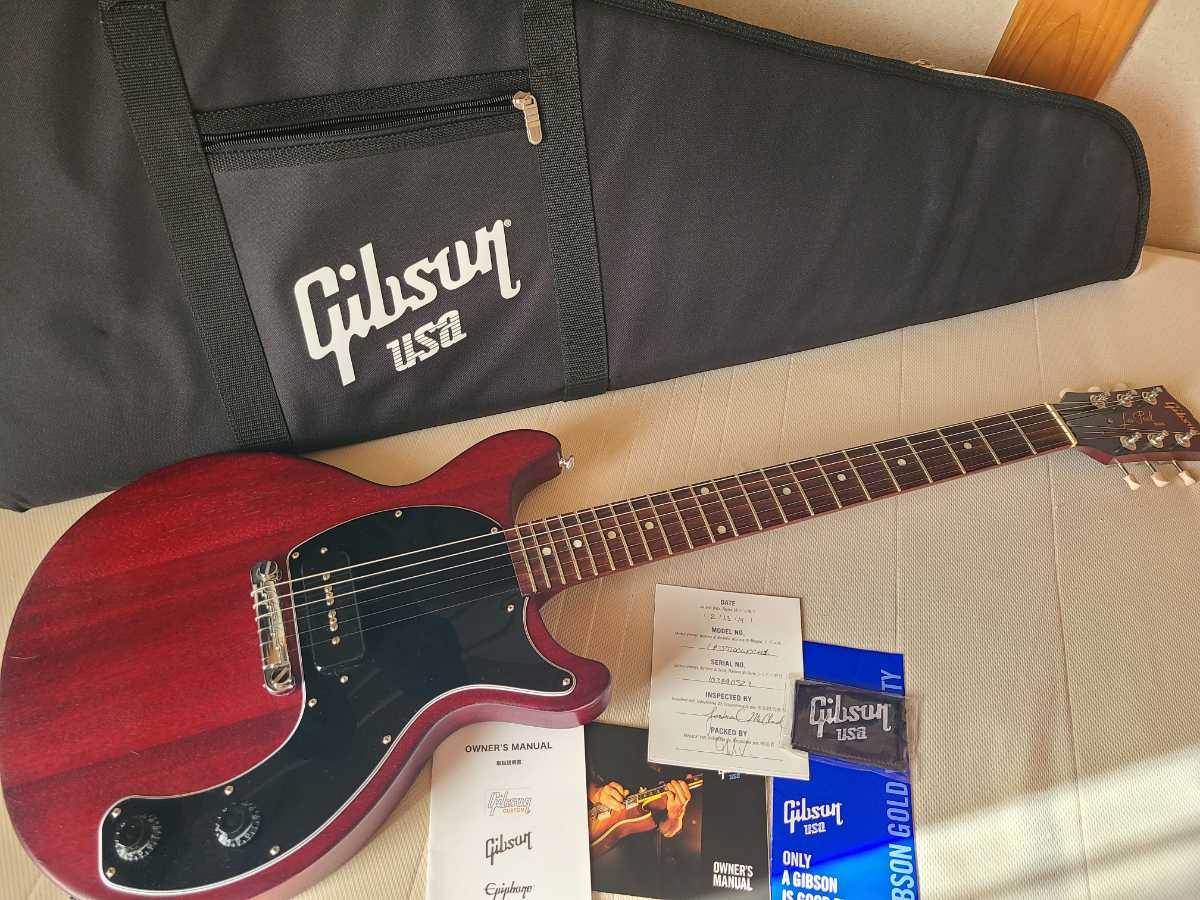 極上美品　Gibson LesPaul Junior Tribute DC Cherry　生産終了モデル　2019年製