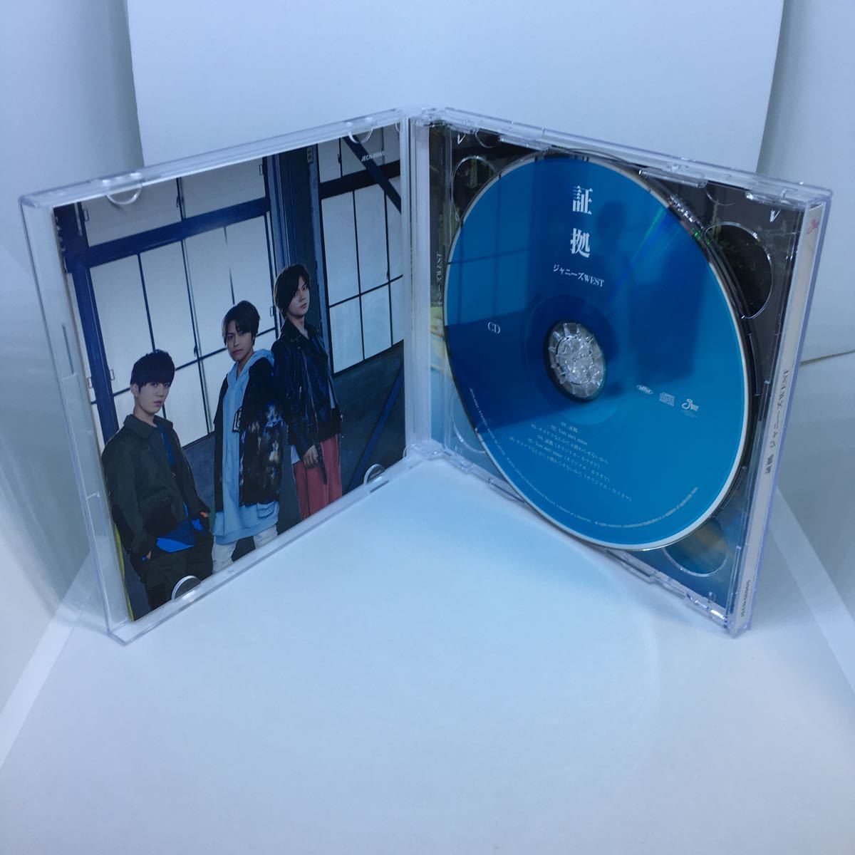 【送料120円~】ジャニーズWEST 証拠 初回盤A CD＋DVD * 初回限定盤A シングル PV メイキング_画像2