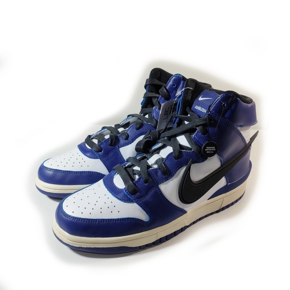 未使用品 ナイキ アンブッシュ ダンクハイ NIKE DUNK HI / AMBUSH Deep Royal CU7544-400 スニーカー メンズ 27 中古 /KEI