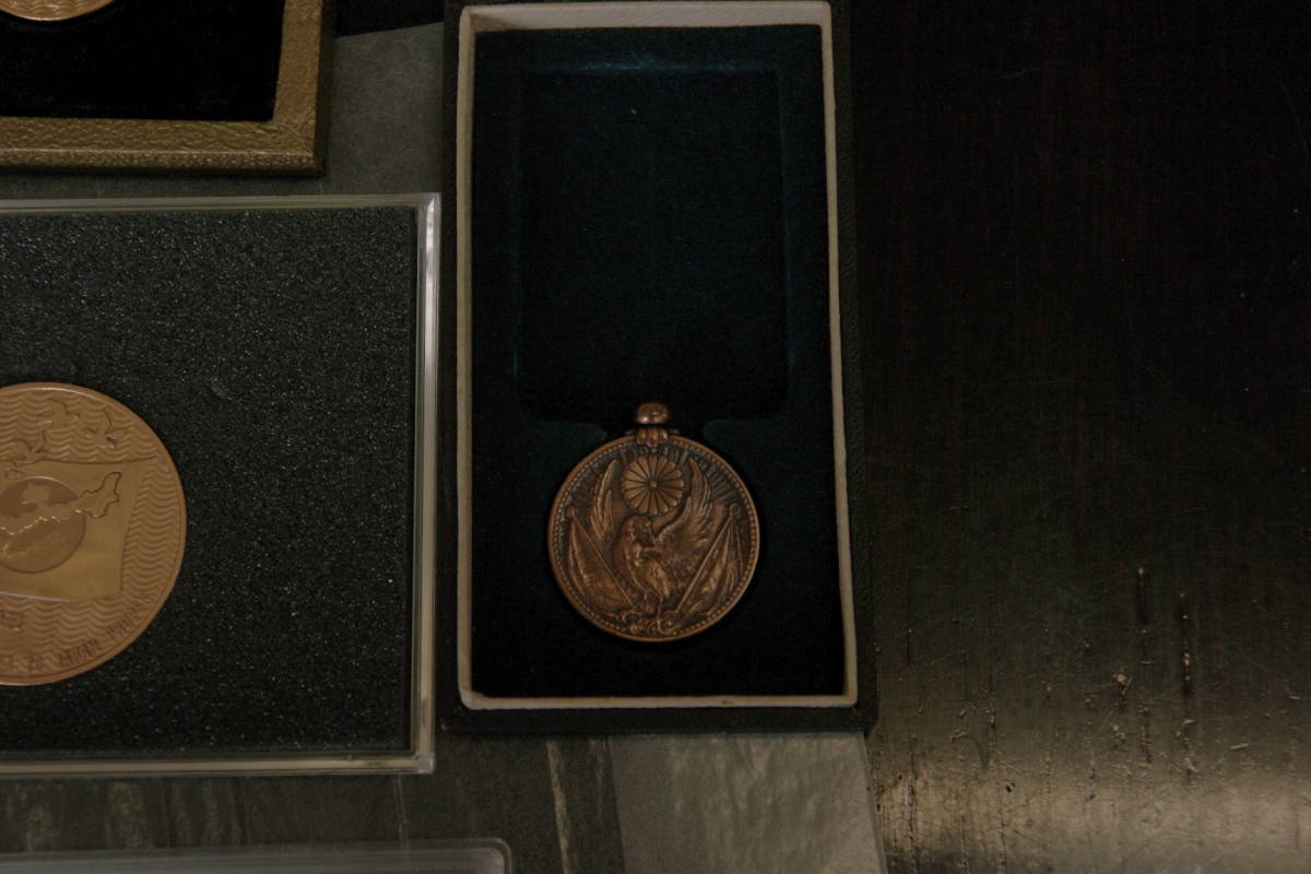 記念メダル 5枚 沖縄切手付きの画像6