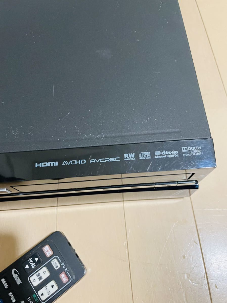 DXアンテナ　DXBW320 VHS/SD/HDD/Blu-rayレコーダー