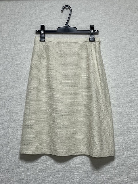 ★新品・46,200円★ハナエモリ HANAE MORI/ツイードスカート・サイズ40（11号）_画像1