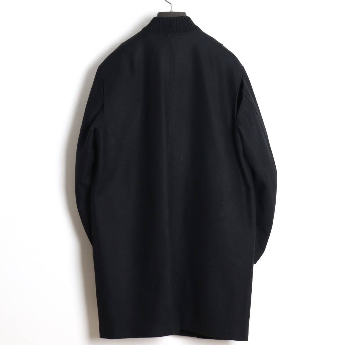 MARNI 14AW domestic regular goods long height MA-1 44 Chesterfield coat wool melt n stadium jumper blouson Bomber jacket 