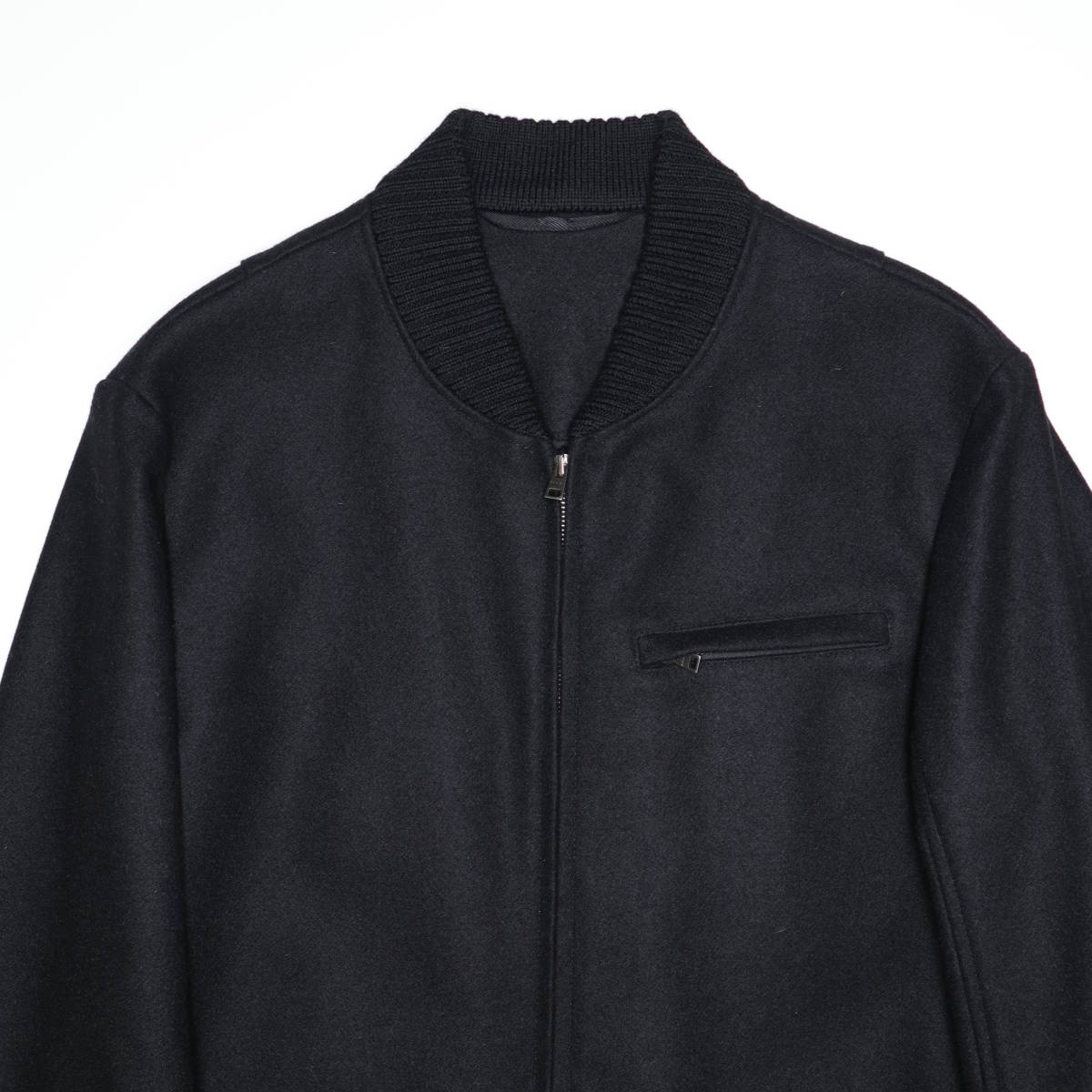 MARNI 14AW domestic regular goods long height MA-1 44 Chesterfield coat wool melt n stadium jumper blouson Bomber jacket 