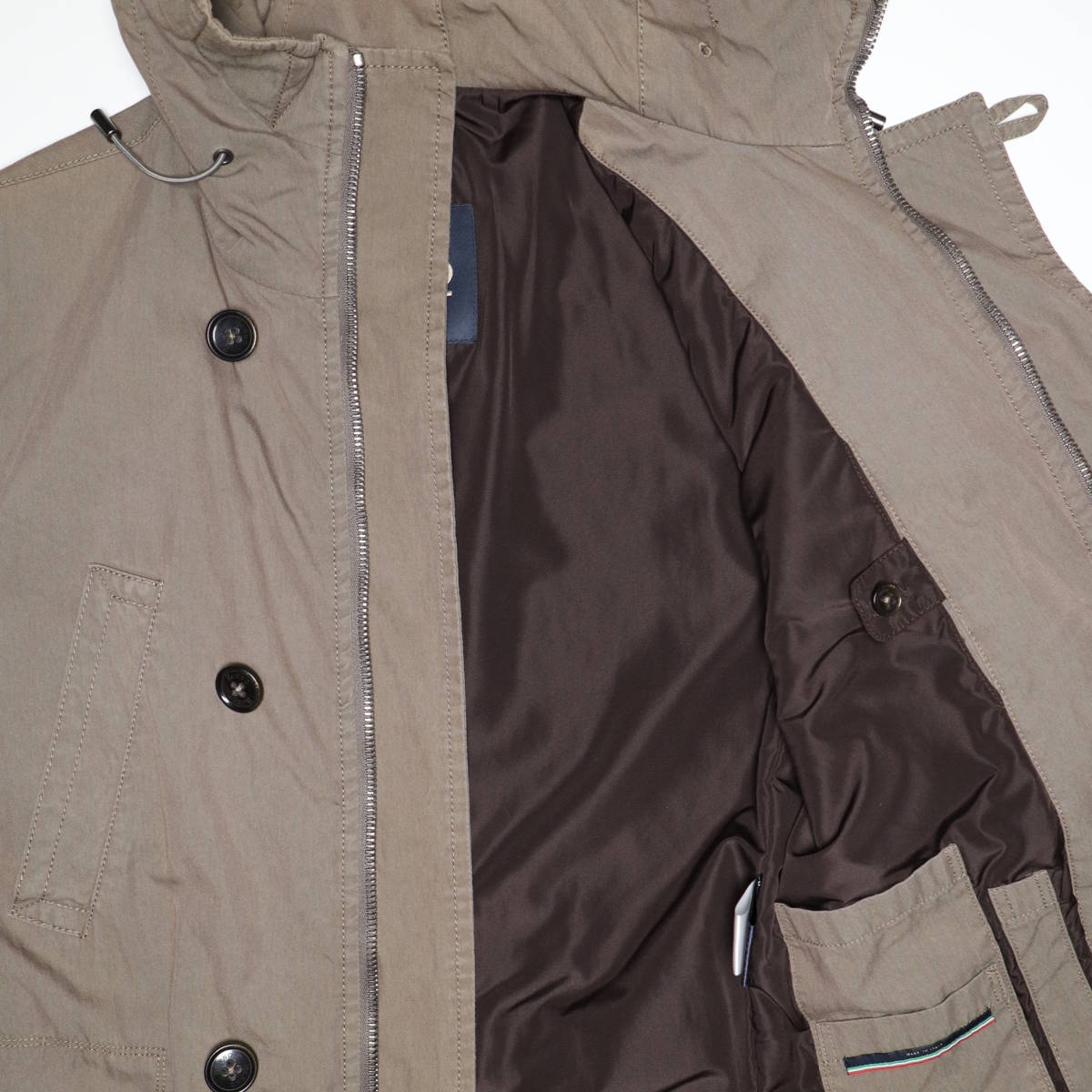 HERNO 国内正規品 モッズコート 44 製品洗い加工-
