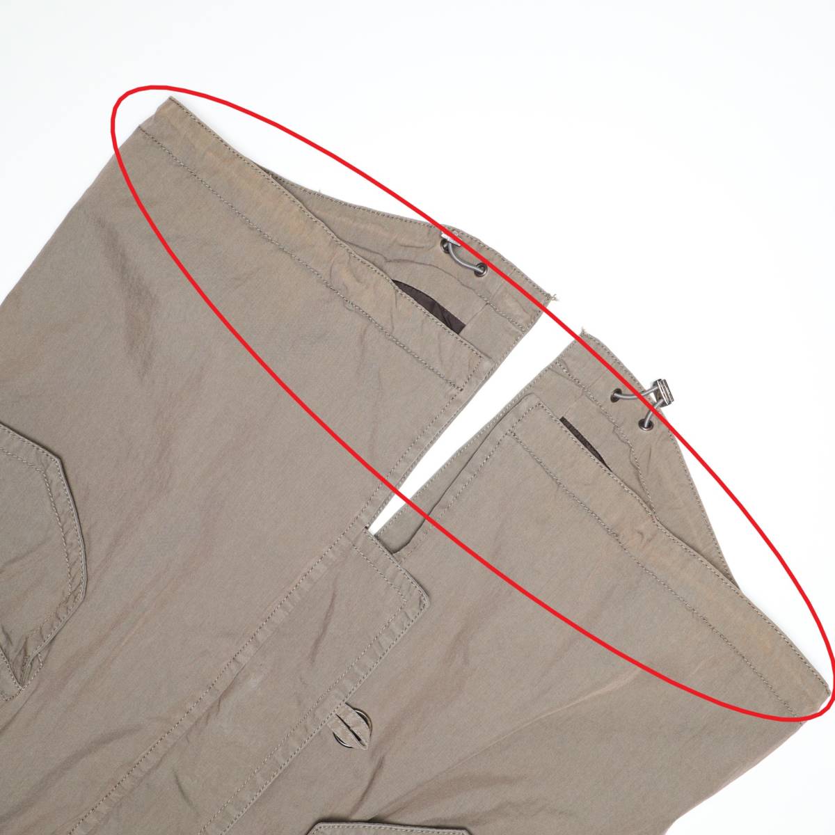 HERNO 国内正規品 製品洗い加工 モッズコート 44 中綿 玉虫 フーデット