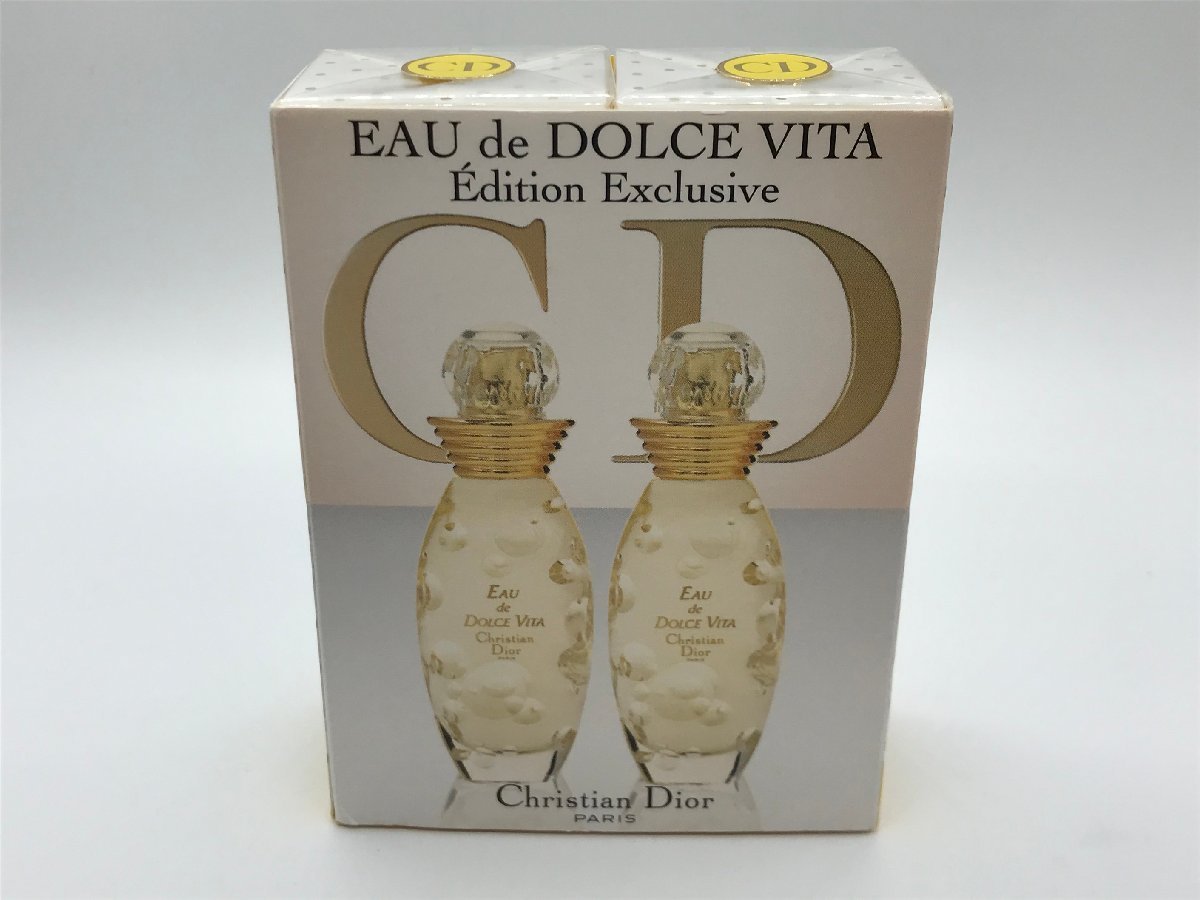 ■【YS-1】 未使用 香水 ■ ディオール Christian Dior ■ DOLCE VITA ドルチェヴィータ EDT 30ml 2本セット 【同梱可能商品】■K_未使用品となります