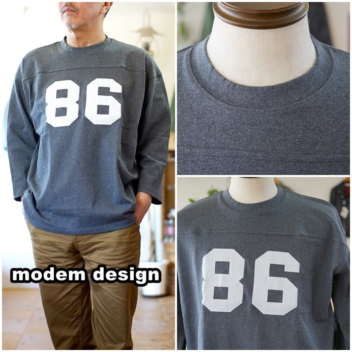 【5％OFF】 modemdesign モデムデザイン　アメフトT　アメリカンフットボールTシャツ　カットソー2210254 　 サイズM Mサイズ