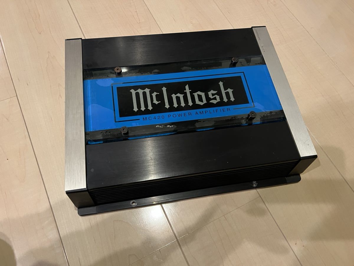 Yahoo!オークション - 中古品！レアな取説付き！Mcintosh パワーアンプ 