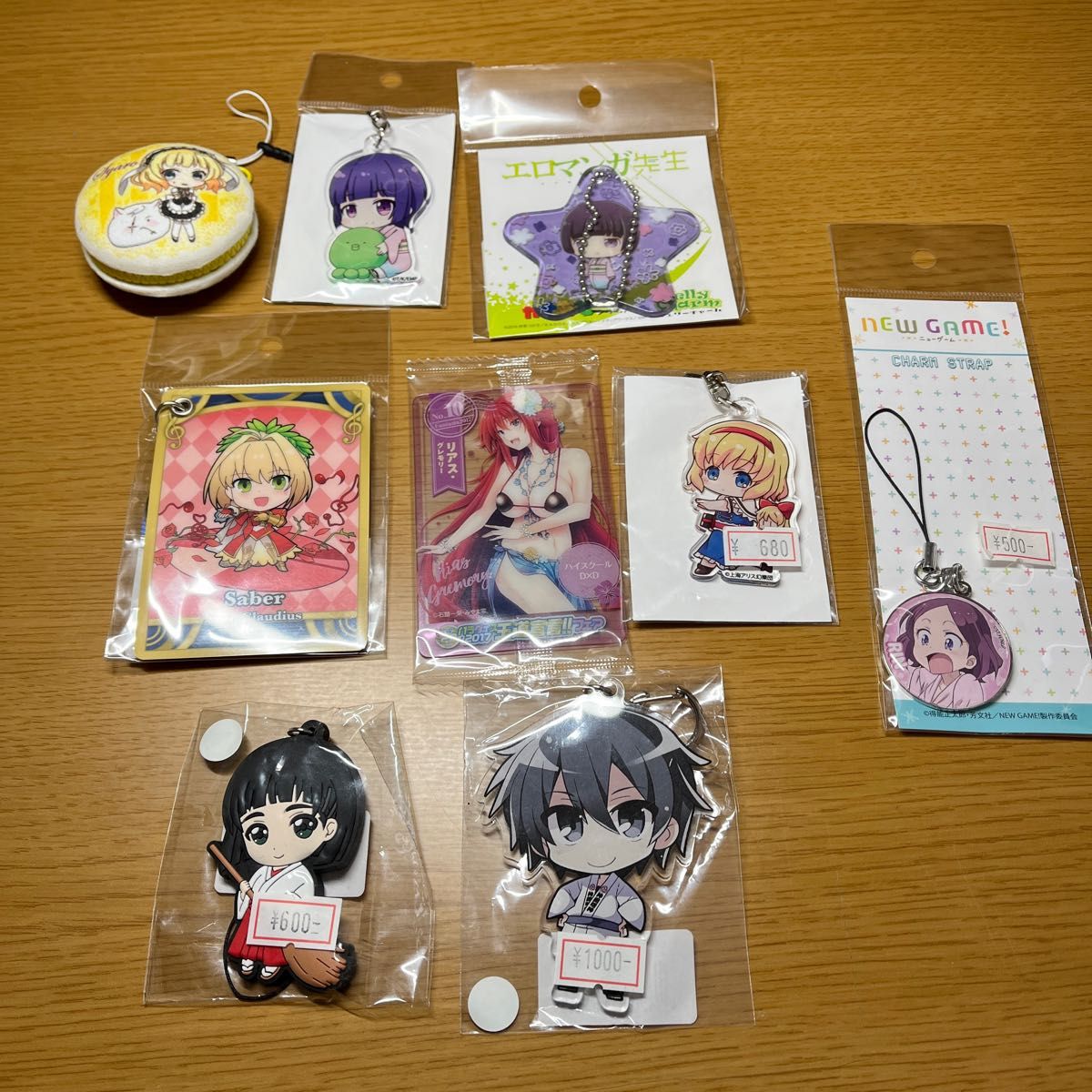 エロマンガ先生・SAO・東方プロジェクトなど キャラクターグッズ9個まとめ売り