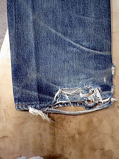 [ repair jeans atelier CBS] hem .. repair * damage repair & processing 
