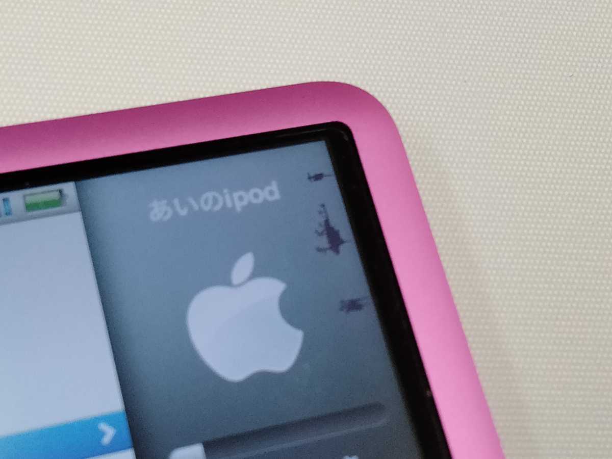 【外観美品】iPod nano 第3世代 8GB apple ピンク 本体 3世代 L50125_画像3