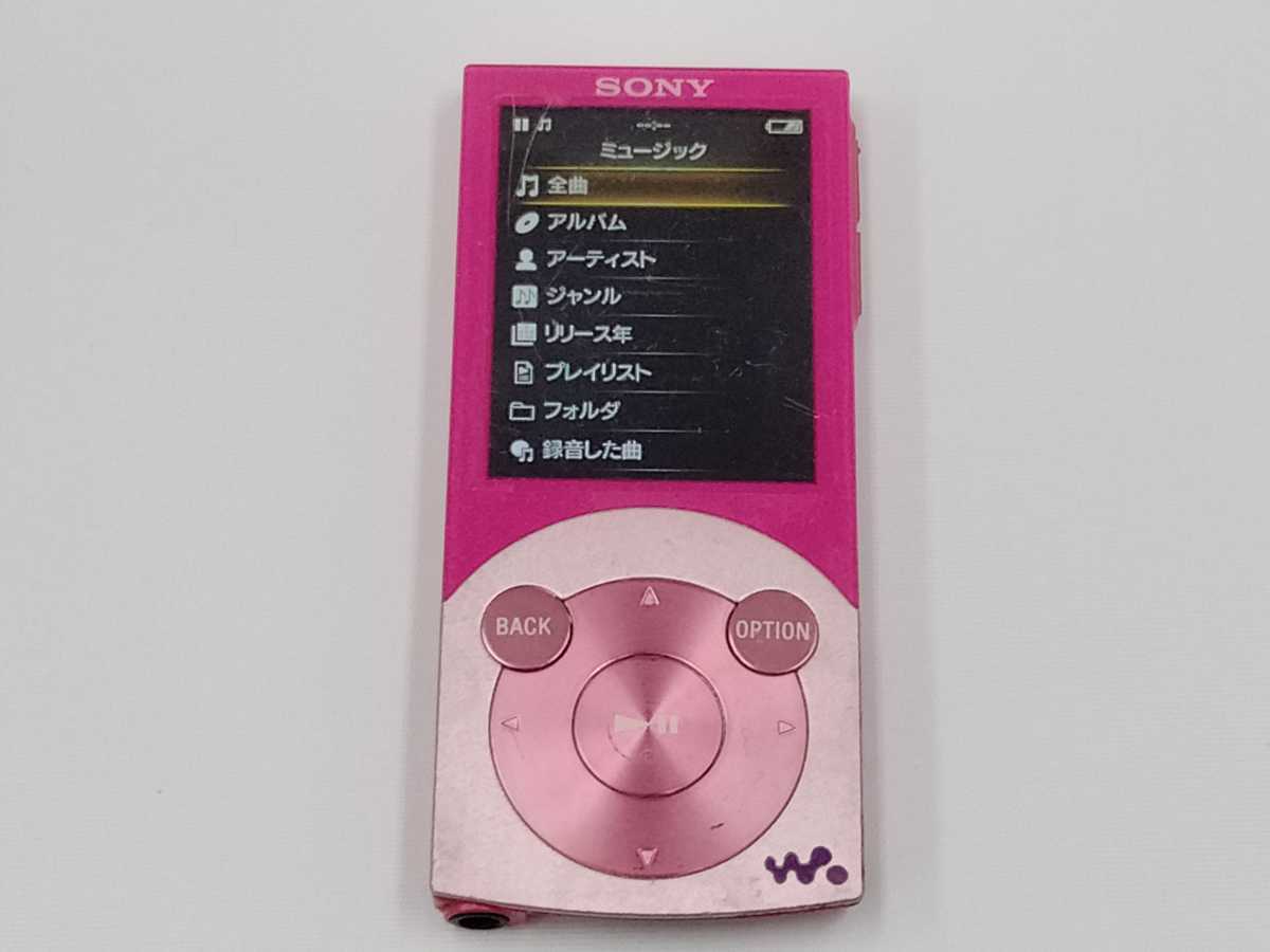 ソニー ウォークマン NW-S644 ピンク 8GB 本体 T50125