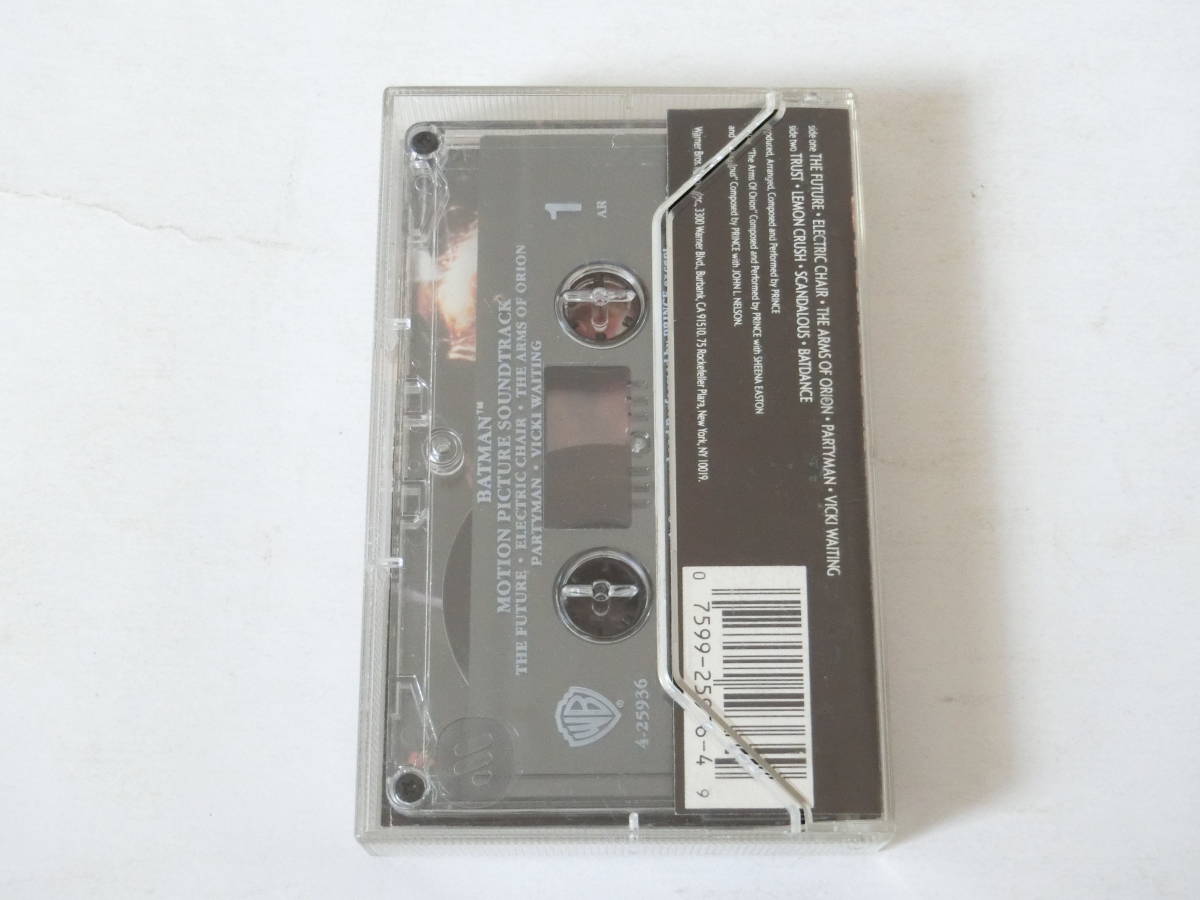プリンス カセットテープ バットマン US版 4-25936 Prince/Batman