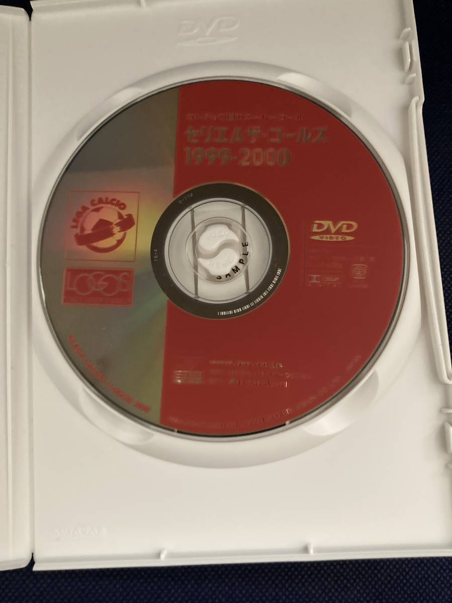 *DVD образец товар Serie A The * гол z1999-2000 Италия Lee g Serie A официальный DVD стандартный 55 минут регион 2 ( NFC-9 ) глициния 13