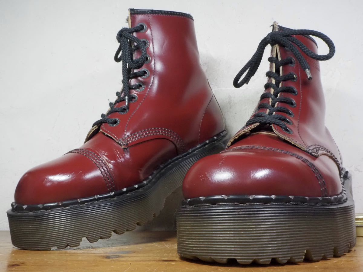 Yahoo!オークション   美品英国製 Dr.Martens/ドクターマーチン 厚