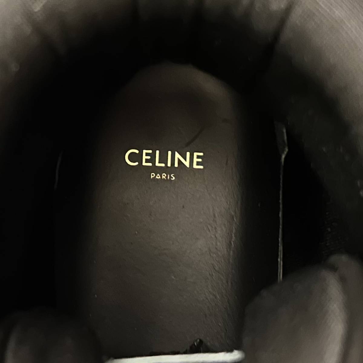 定価12万 正規品 CELINE BREAK MID LACE UP LEATHER SNEAKERS 43 定価12万 正規品 CELINE BREAK MID LACE UP LEATHER SNEAKERS 43