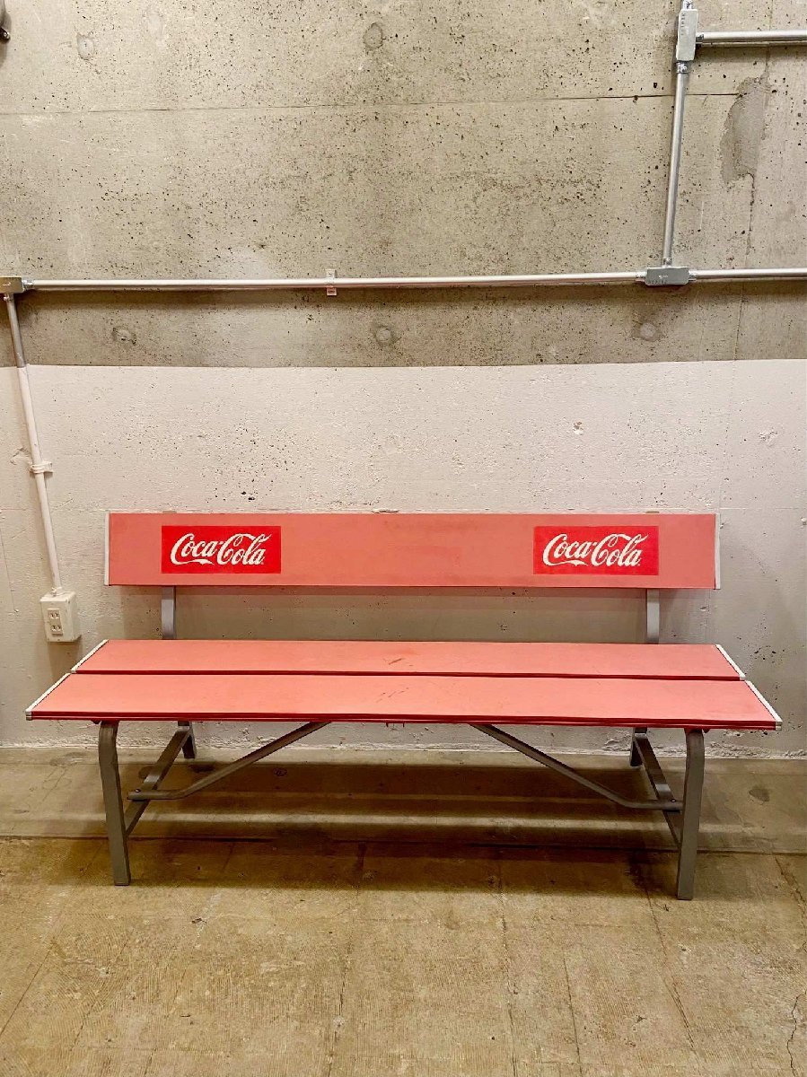 ヴィンテージ coca cola コカコーラ 木製ベンチ+看板 商品一覧の通販