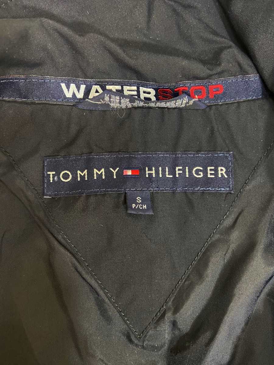 TOMMY HILFIGER トミーヒルフィガー ナイロン ジャケット カラーブラック サイズS トミー_画像8