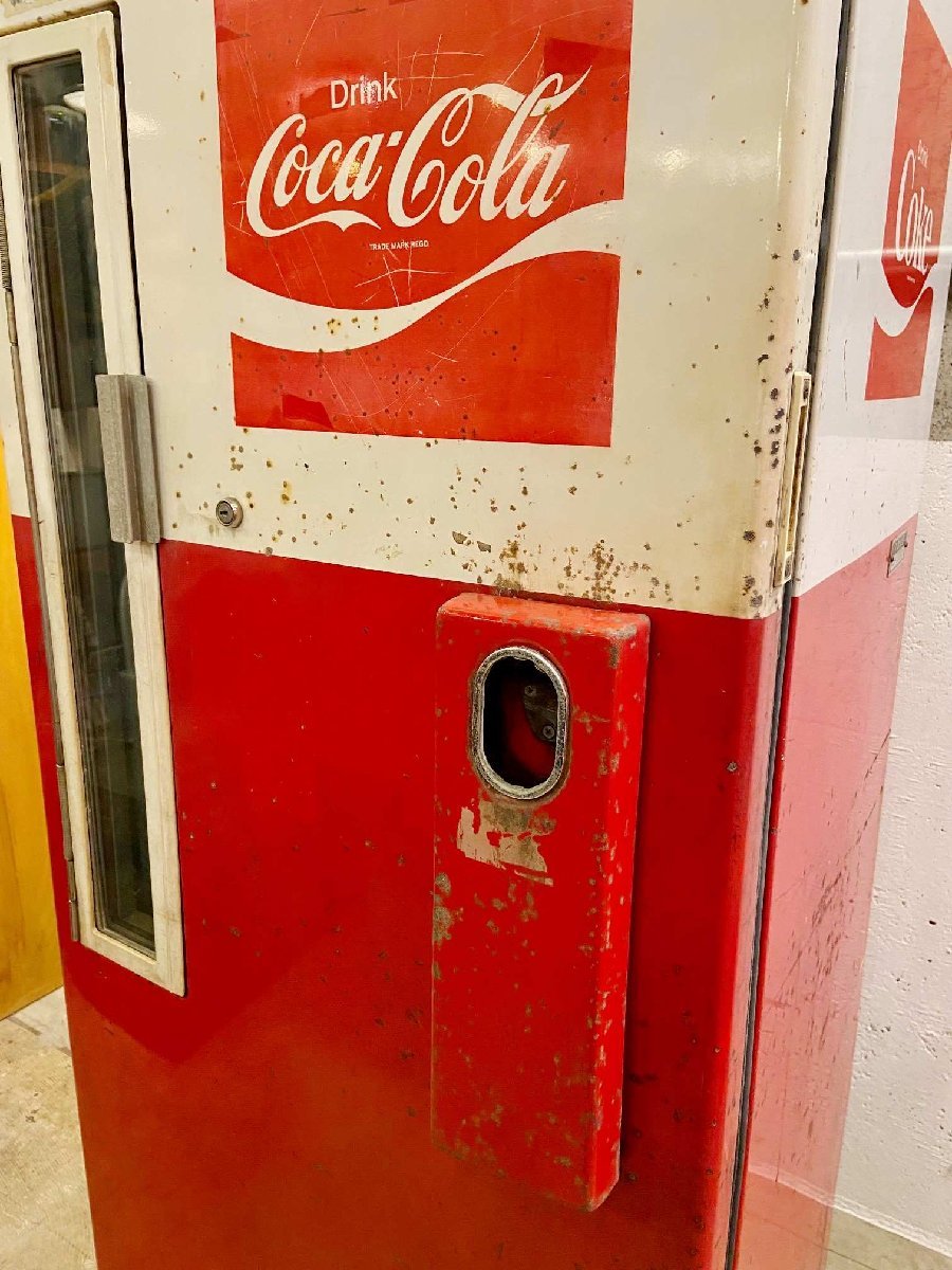 COCA COLA コカ・コーラ 冷蔵庫 レトロ 60's 70's 店舗什器 店舗備品