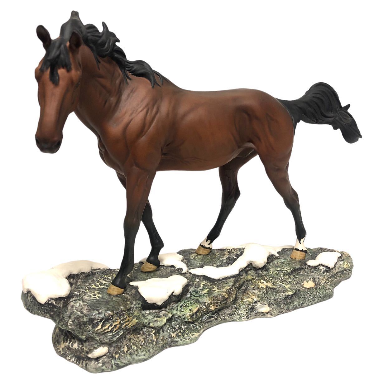 希少品】ロイヤルドルトン 馬 置物 DA236 1500体限定 アンティーク