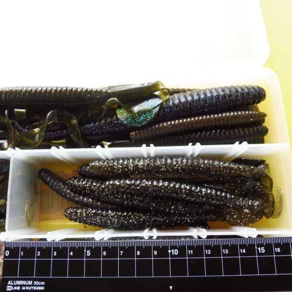 610585 1円スタート デプス(DEPS)ワーム キンクー セット ブル