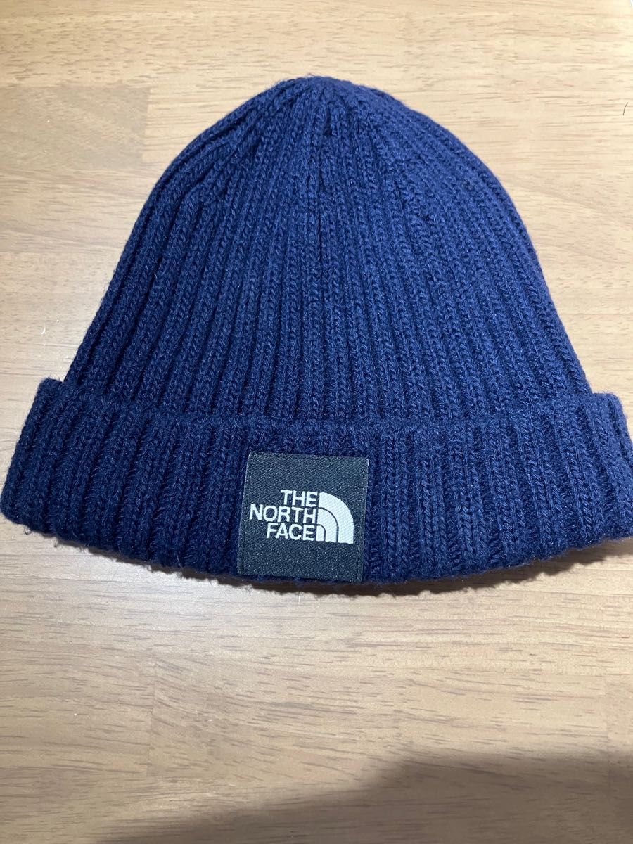 THE NORTH FACE(ザノースフェイス) キッズニット帽 ネイビー|PayPayフリマ