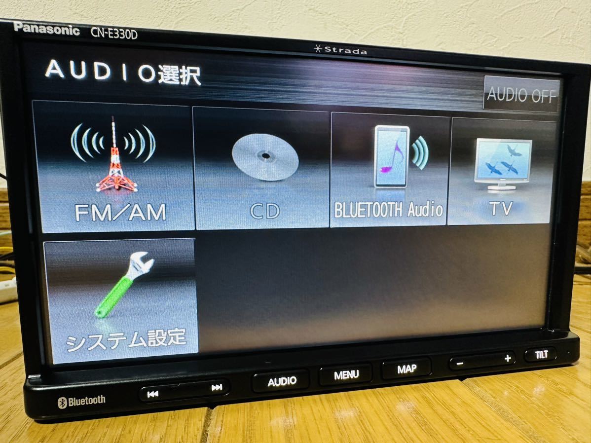 現行モデル ストラーダ CN-E330D 1SEG Panasonic純正新品アンテナ