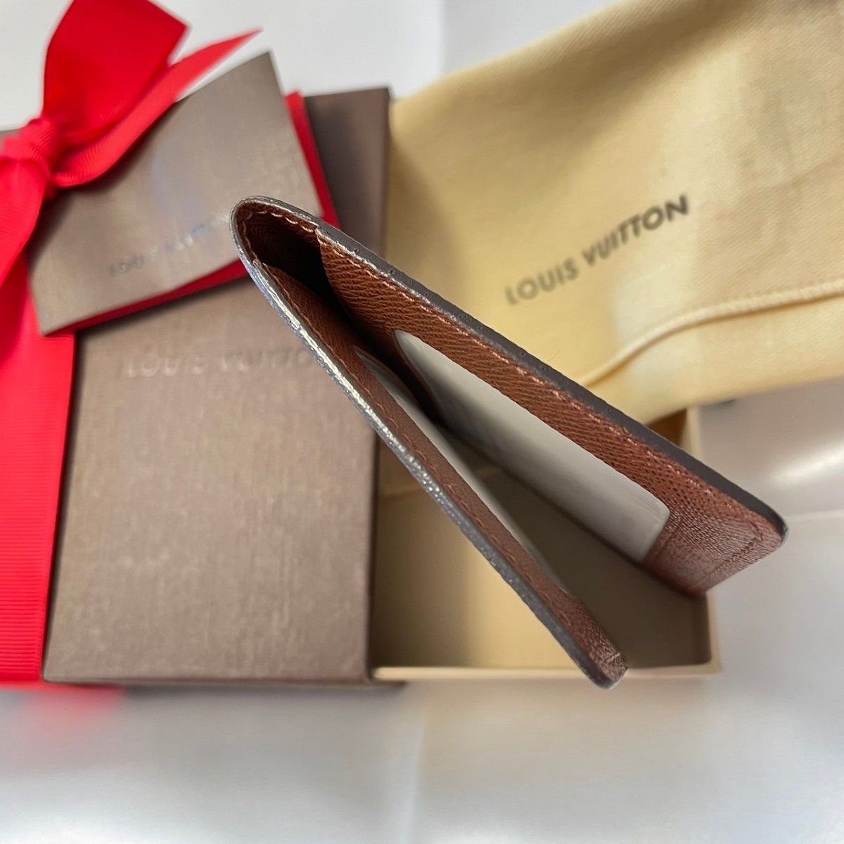 LOUIS VUITTON ルイヴィトン パスケース 名刺入れ 値下げ不可 名刺入れ