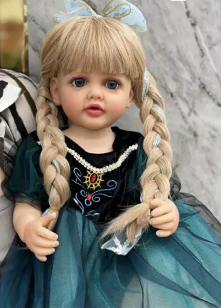 赤ちゃん人形 リボーンドール ハンドメイド 55センチ お人形 抱き人形 フルシリコン