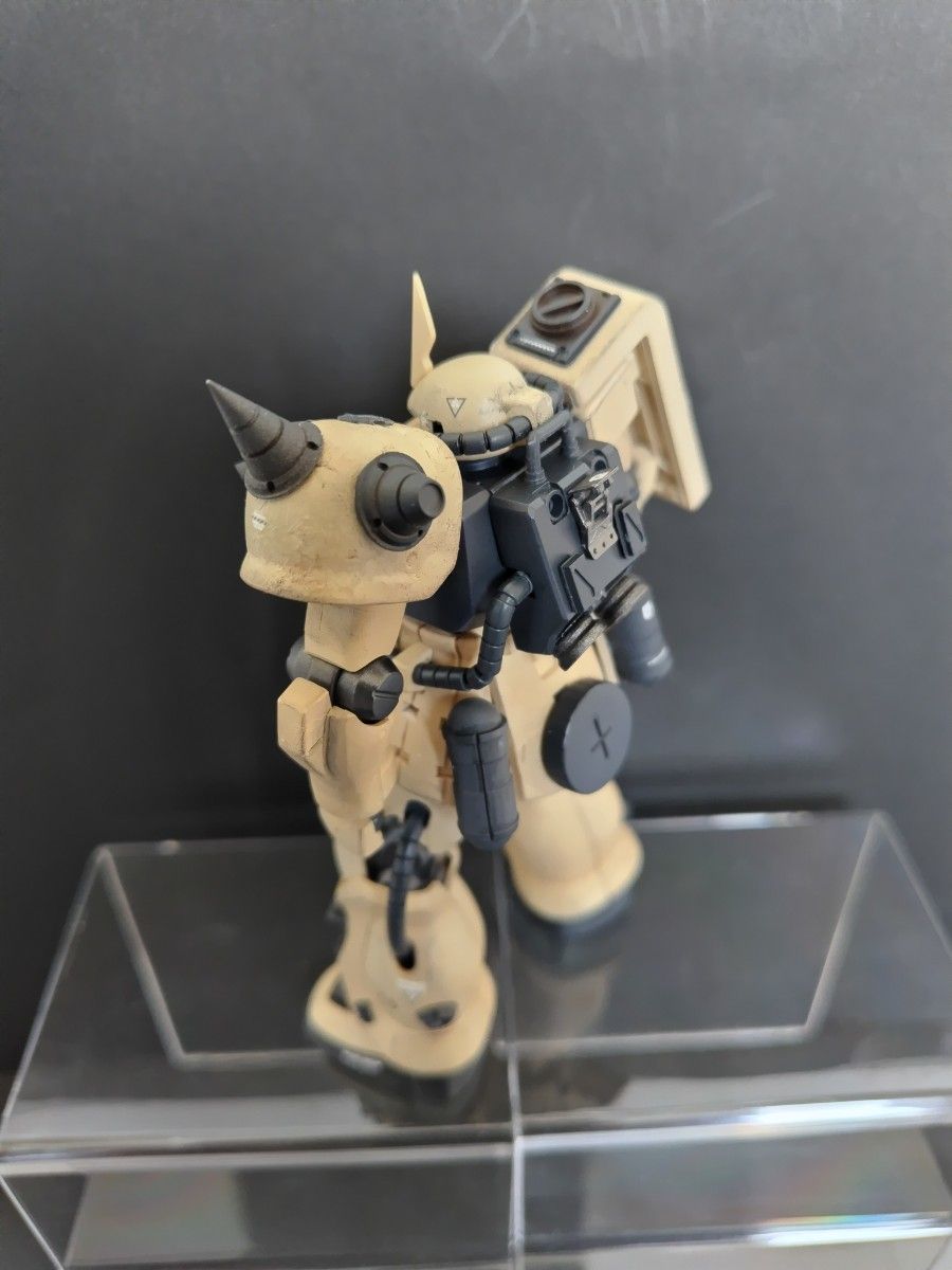 HGUC 1/144 ザクF2 デザートカラー 塗装完成品 ガンプラ 完成品 HGUC 1/144 ザクF2 デザートカラー 塗装完成品 ガンプラ 完成品