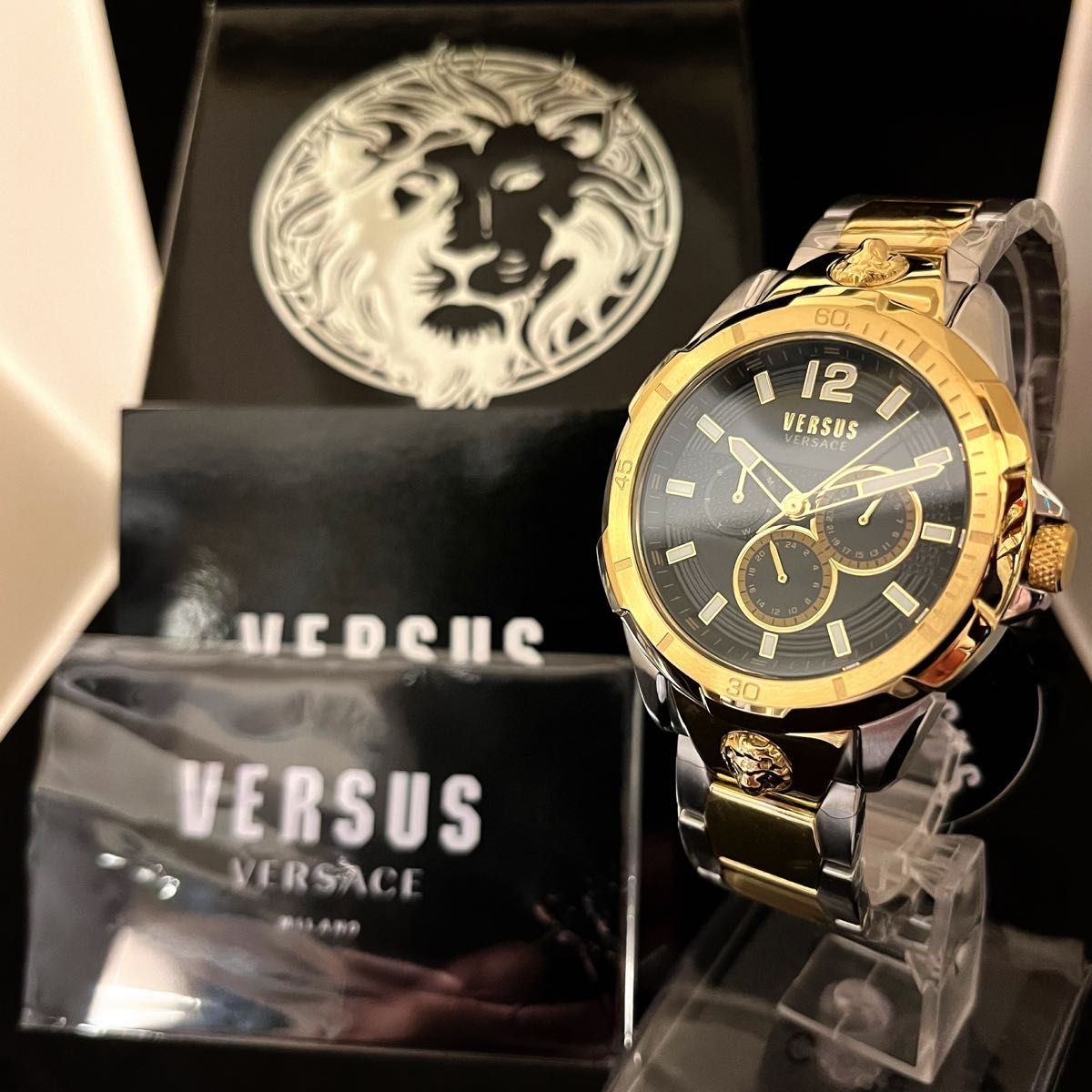 ★激レア★Versus Versace/ベルサス ベルサーチ/メンズ腕時計/プレゼントに/男性用/ヴェルサス ヴェルサーチ/希少