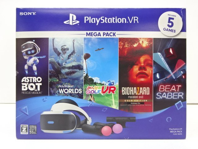 新品未開封PlayStation VR MEGA PACK CUHJ-16010-