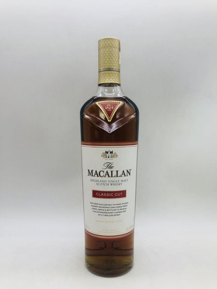 The MACALLAN（マッカラン）クラシックカット 2019 52％700ml 古酒 箱