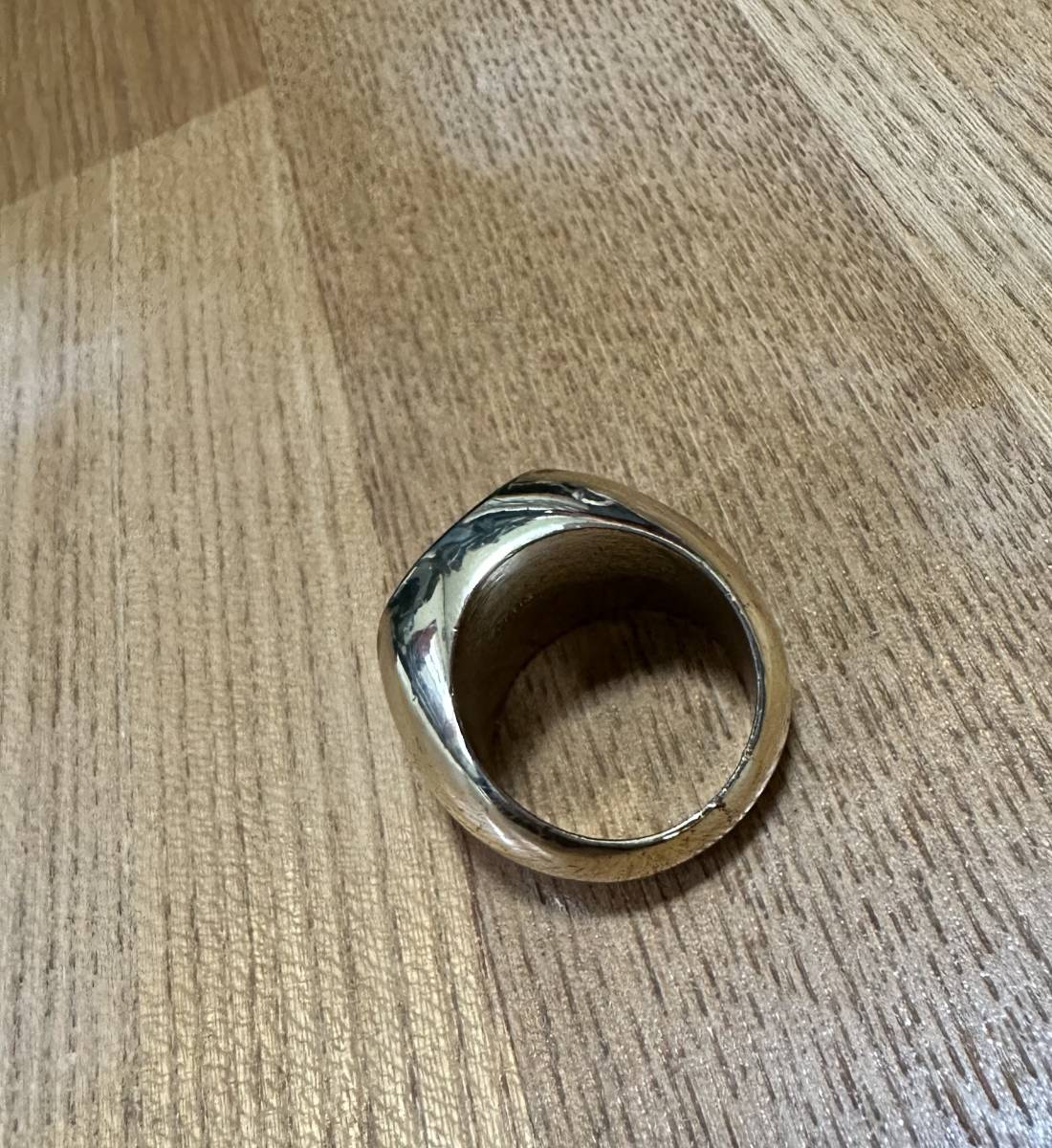 美品 VINTAGE OLD stussy GOLD RING ゴールド リング オールド