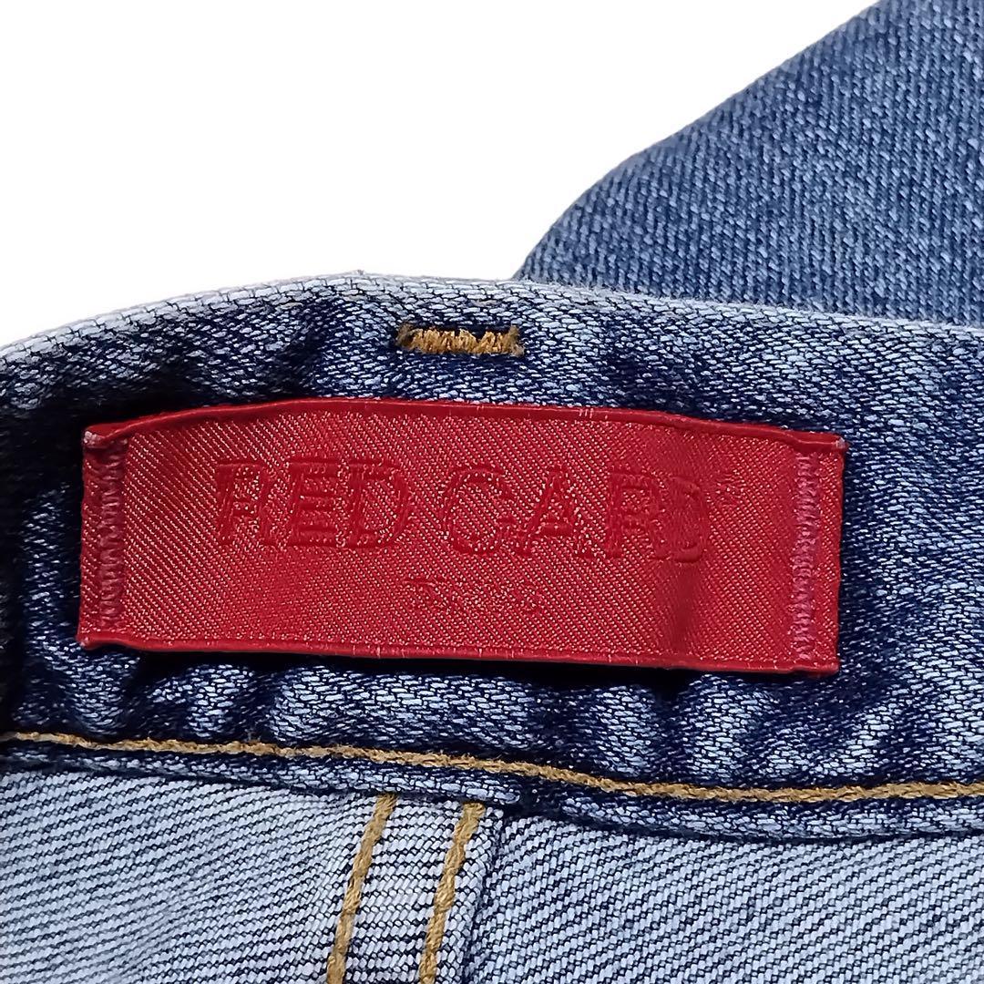 RED CARD Spick&Span 別注 Liberty Slit W24 ウエスト71cm ストレッチ ダメージ加工 スリット カットオフ 12321S レディース デニム M1783