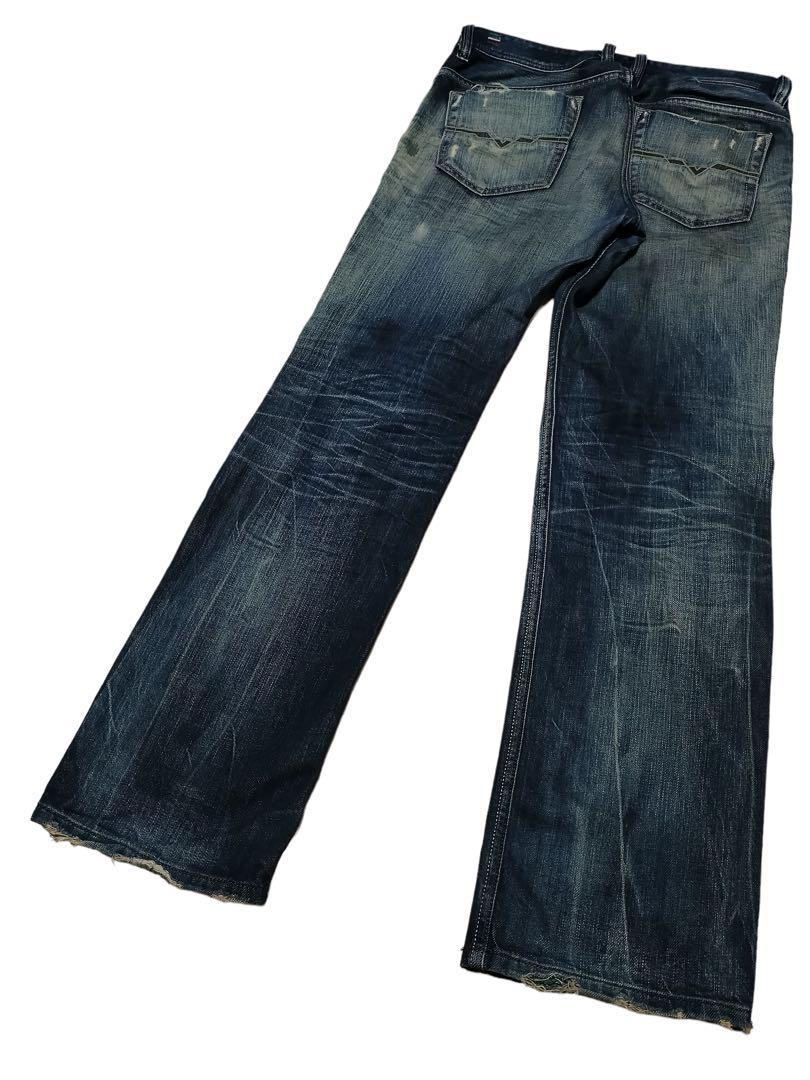 DIESEL ディーゼル SAFADO W30 ウエスト83cm Mサイズ ダメージ DIESEL ディーゼル SAFADO W30 ウエスト83cm Mサイズ ダメージ