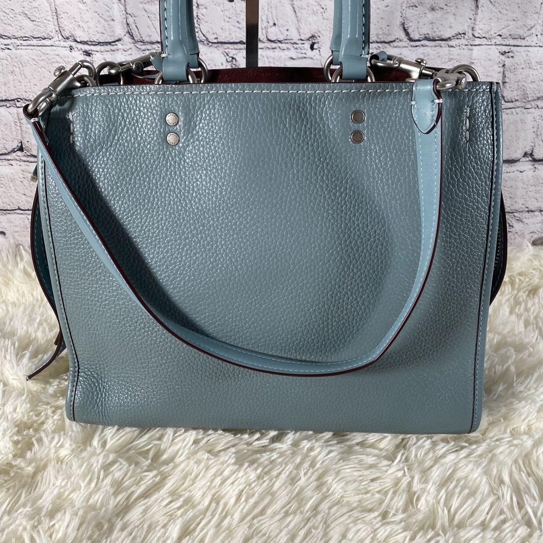 ストア COACH コーチ ローグ ショルダーバッグ 2way ホースアンド