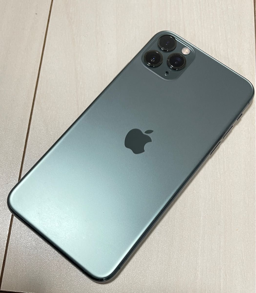 【即日発送★美品】SIMフリー iPhone11 ProMax 256GB 大容量 判定○ 残債なし 動作良好！ガラスフィルム付き