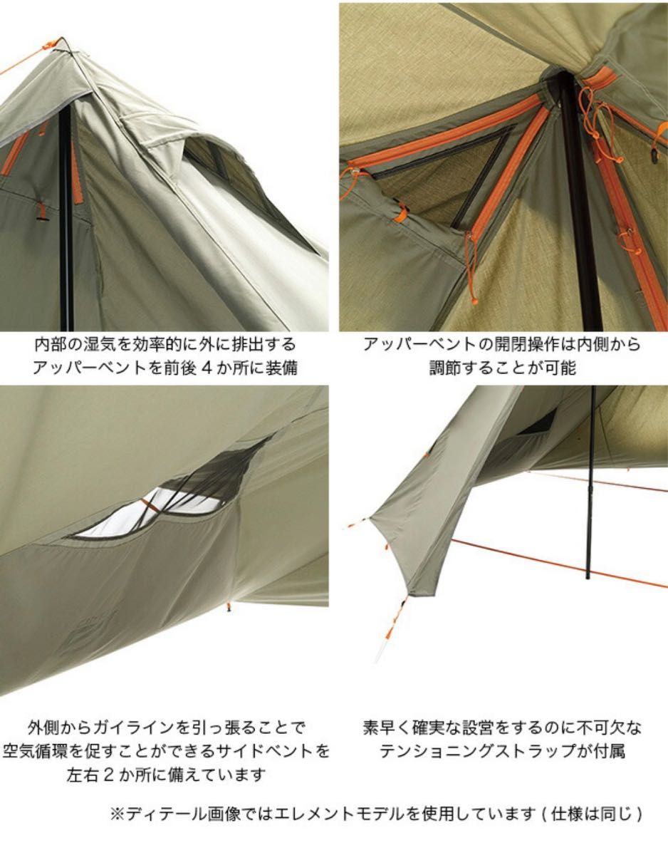 代引き人気 新品 ニーモ ヘキサライト 6P LE テント/タープ - www