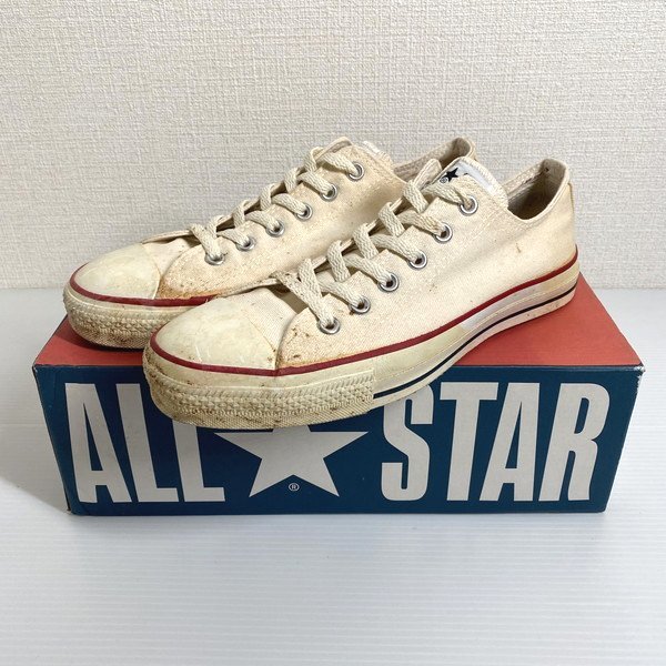 90s USA製 コンバース オールスター ゴールド カラシ スニーカ レトロ