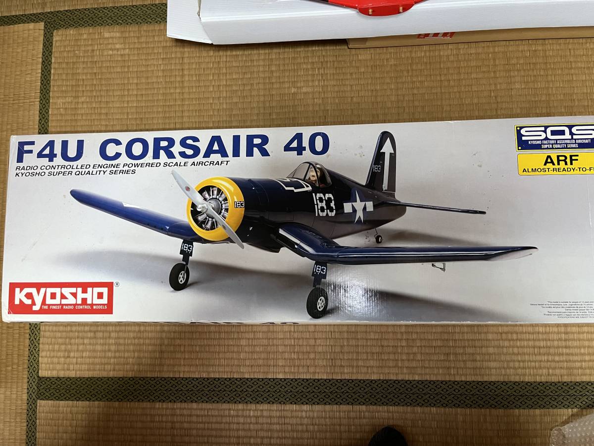 Yahoo!オークション - 京商 F4U CORSAIR コルセア 40 ARF