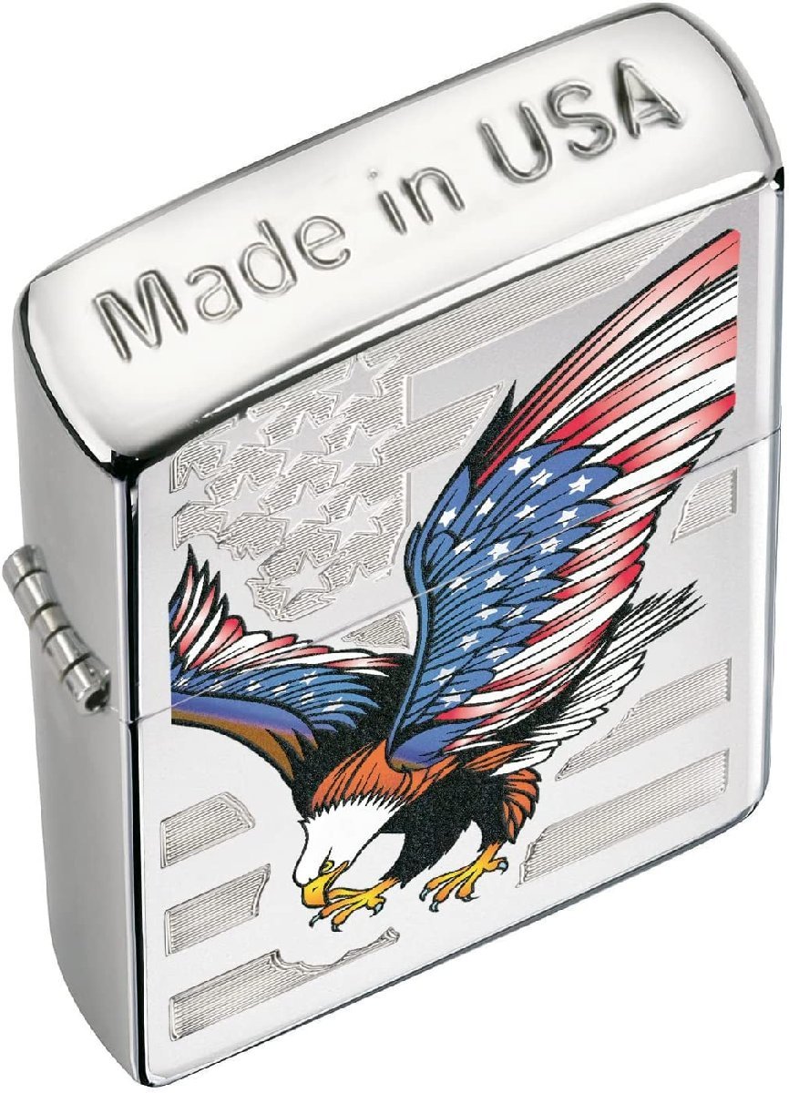 ジッポー オイルライター USAデザイン アメリカン イーグル#28449/送料無料メール便 ポイント消化_画像5