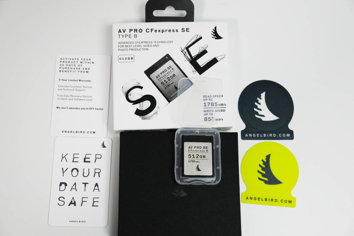 色移り有り ANGELBIRD AV PRO SE 512GB エンジェルバード