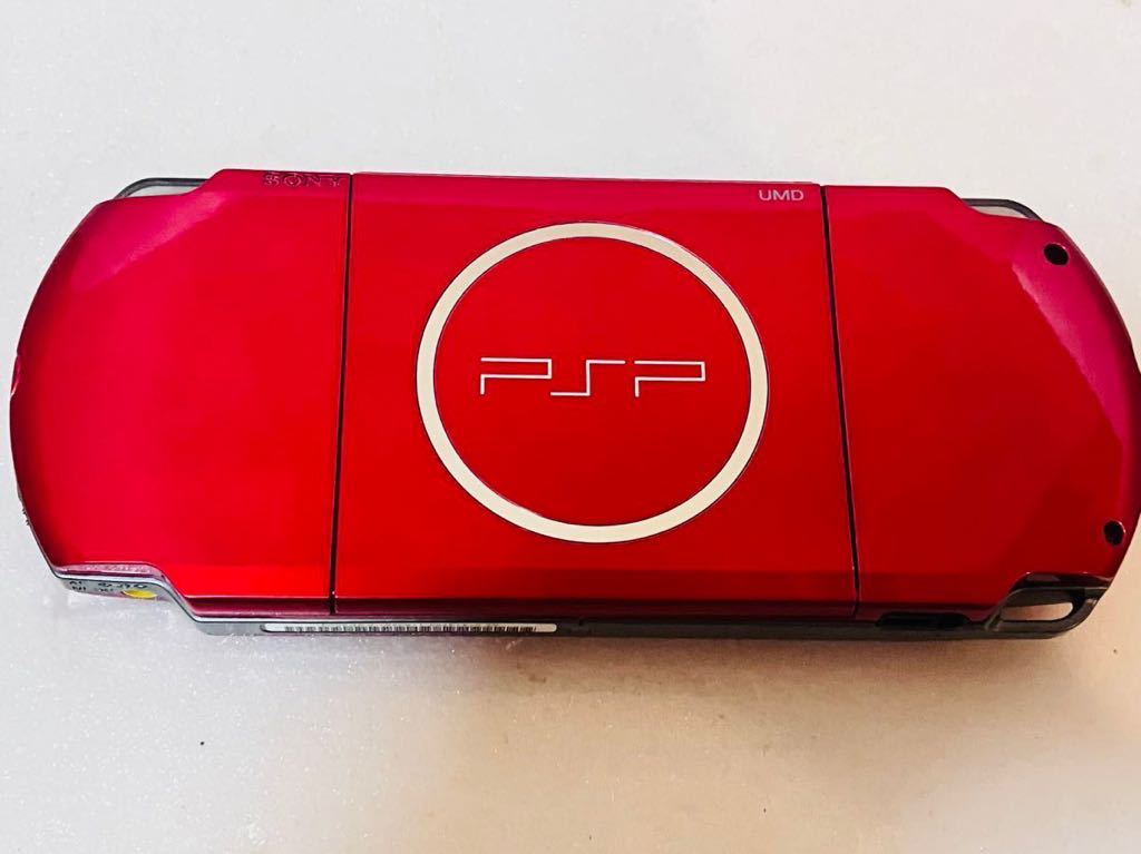 超美品 PSP-3000 ラディアント・レッド game SONY PlayStation