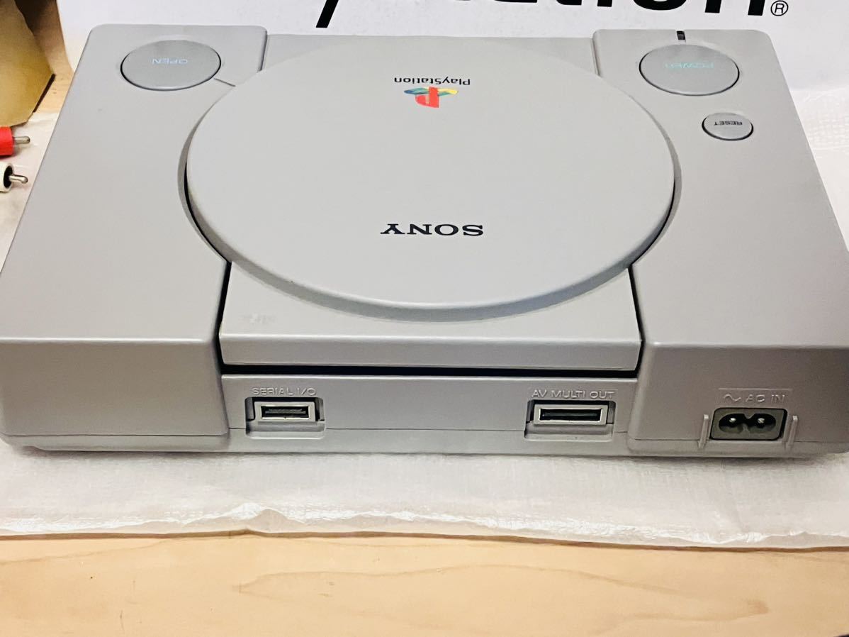 ★本体新品同様　美品　完品　初代 動作良好　SCPH-9000 最終モデル 取説未開封 初代 PS PlayStation プレイステーション  SONY 送料無料★