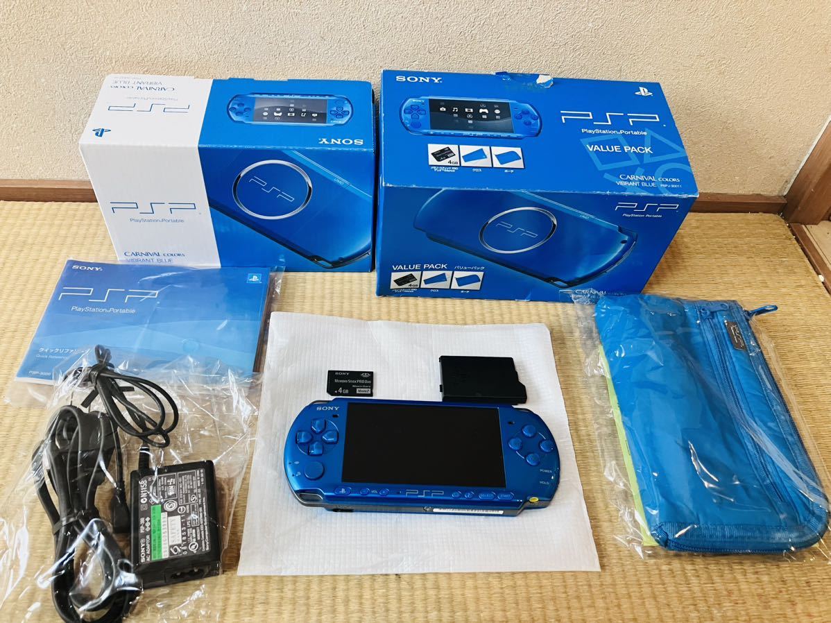 美品 SONY PSP3000本体 バリューパック PSPJ-30011-