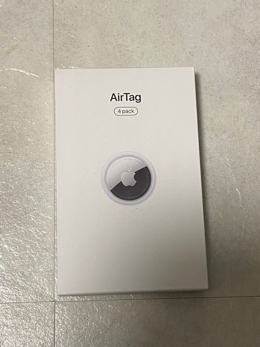 Apple AirTag 本体 4個入り 新品未開封 即日発送-