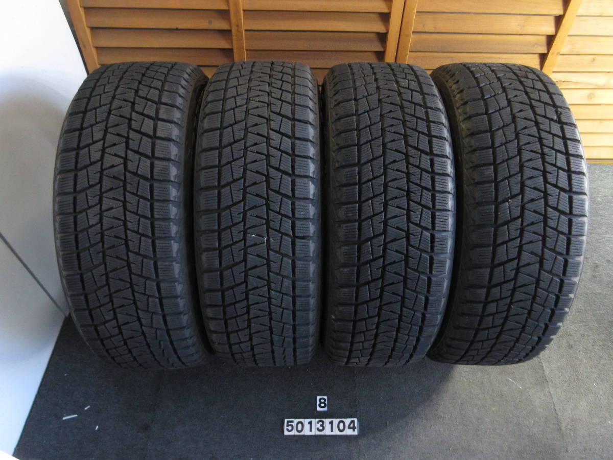 G876 ②★冬★225/60R17 99Q BRIDGESTONE BLIZZAK DM-V1 スタッドレス4本セット_画像1