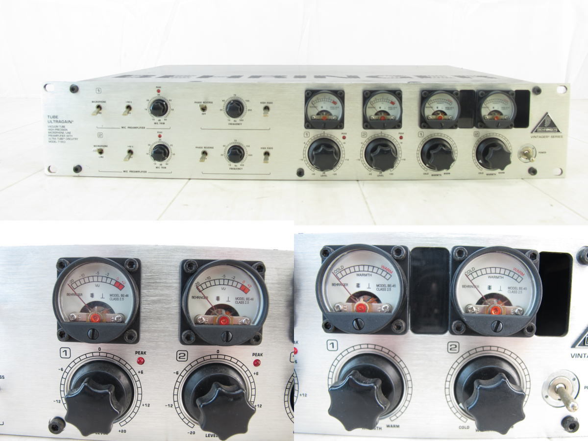 定価の88%OFF BEHRINGER 真空管マイクプリアンプ T1953